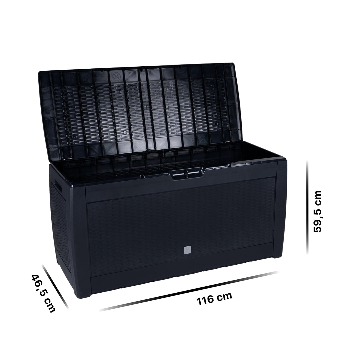 Lifetime Tuinkussenbox 310L - Zwart - maximondo