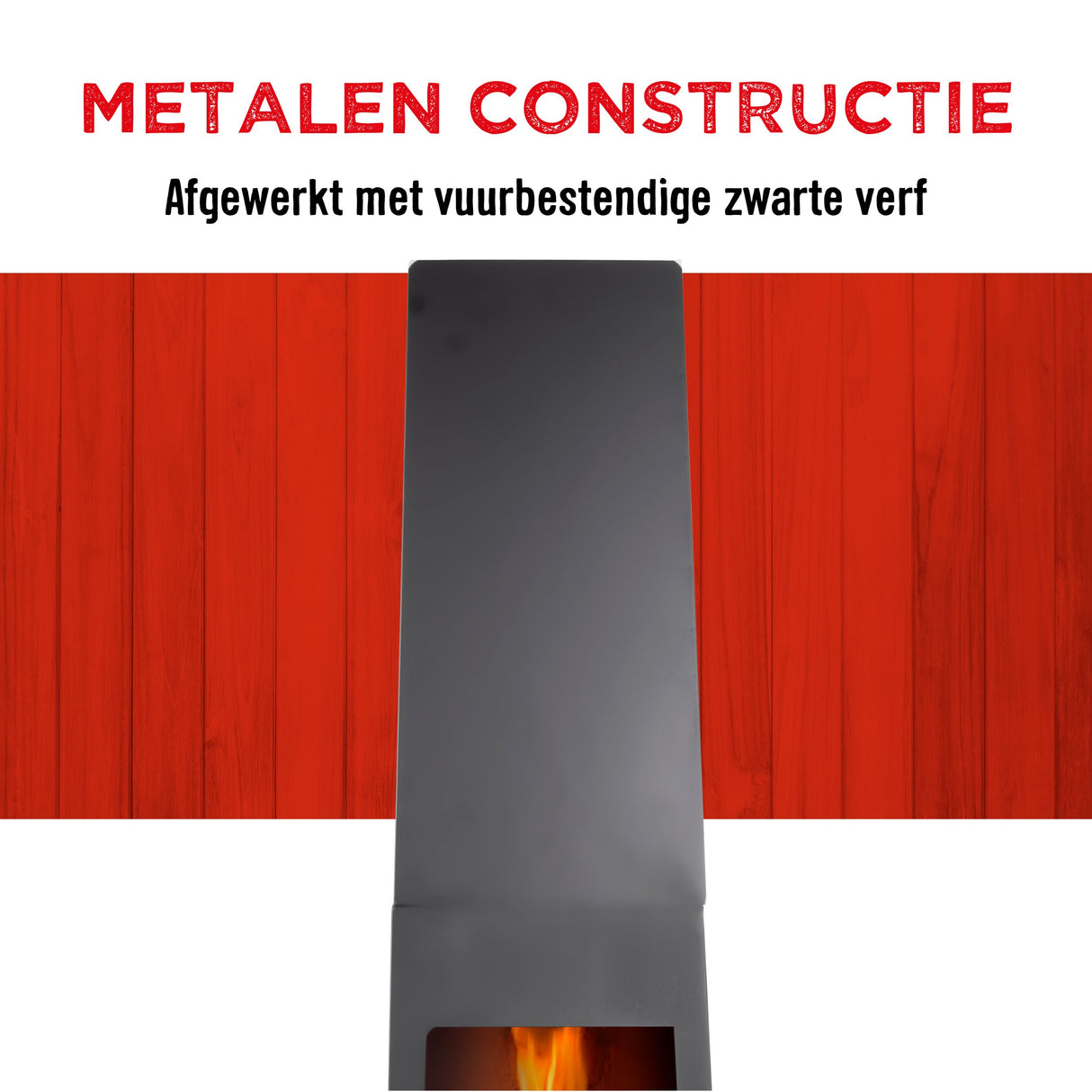 BBQ Collection Tuinhaard 36 x 36 x 150 cm - maximondo