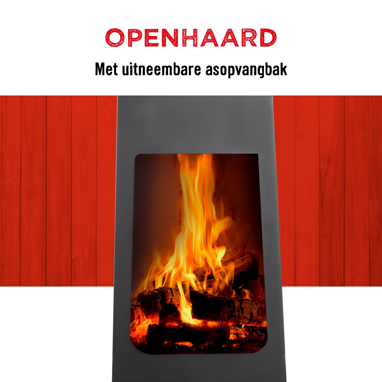 BBQ Collection Tuinhaard 36 x 36 x 150 cm - maximondo