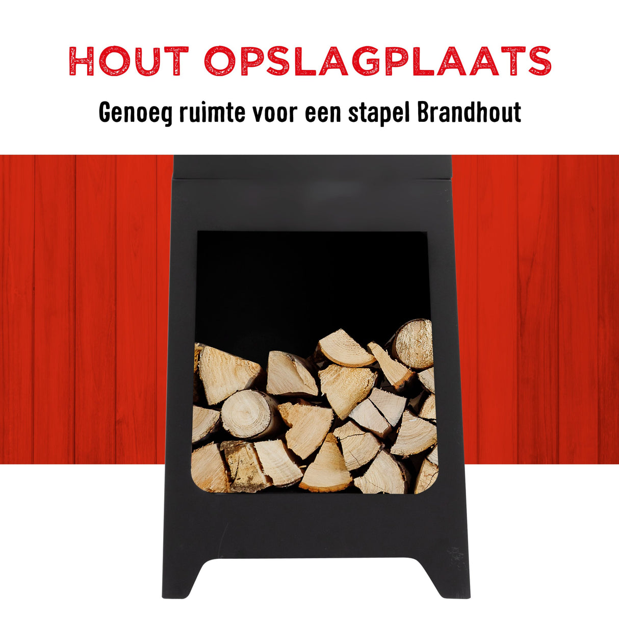 BBQ Collection Tuinhaard 36 x 36 x 150 cm - maximondo