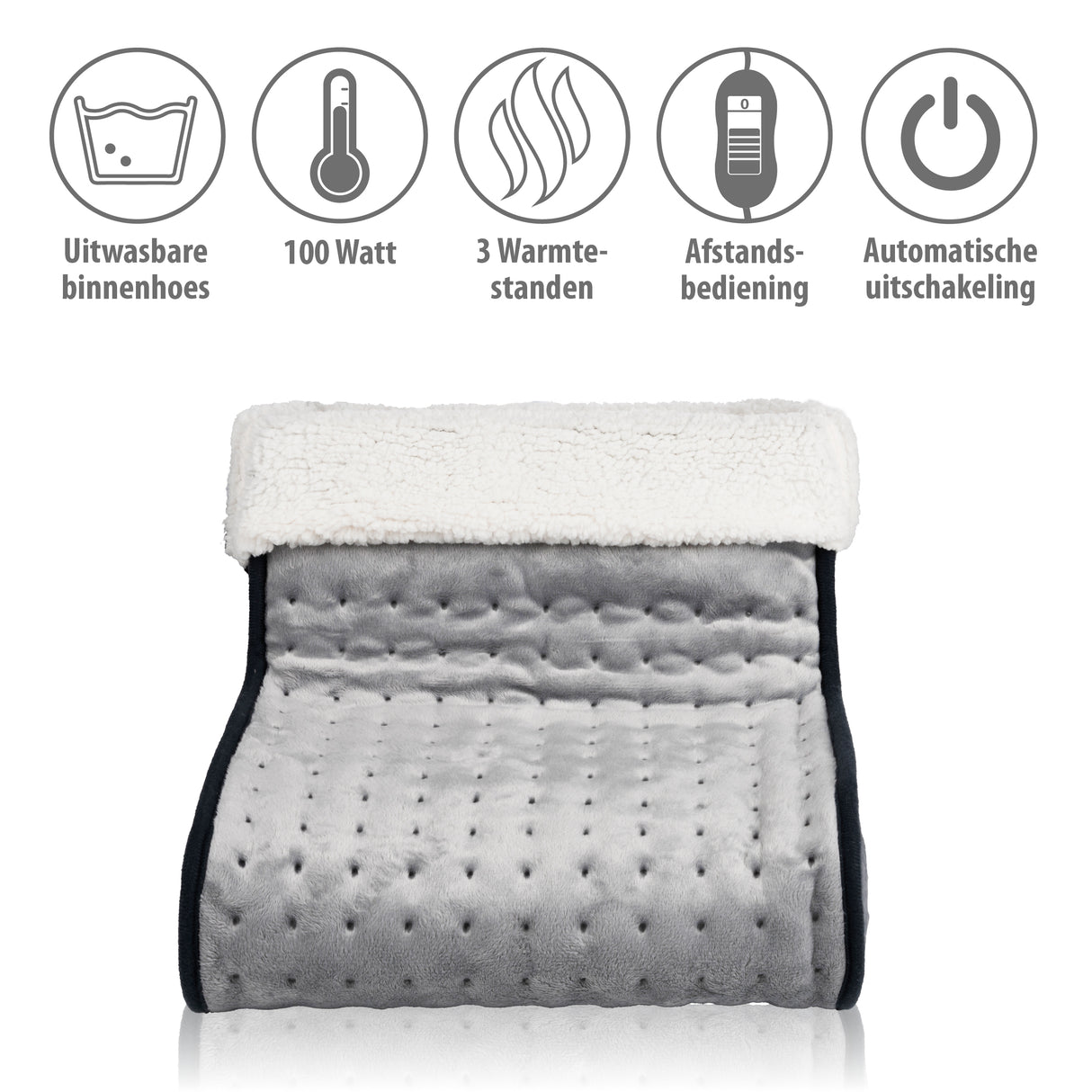 alpina Elektrische Voetenwarmer - Grijs