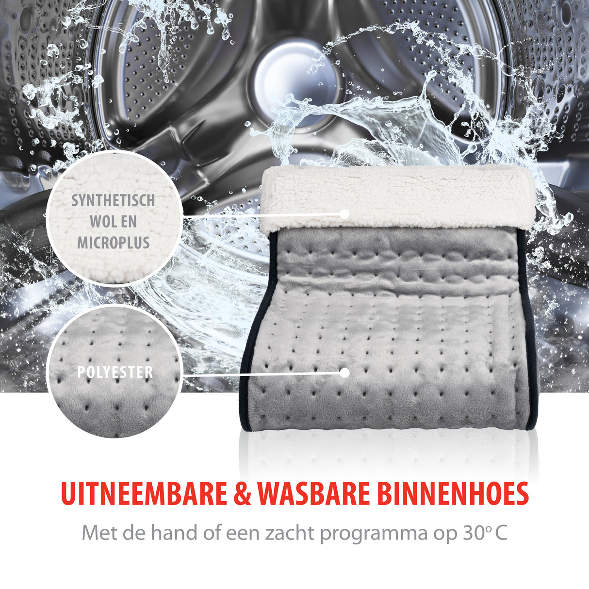 alpina Elektrische Voetenwarmer - Grijs - maximondo