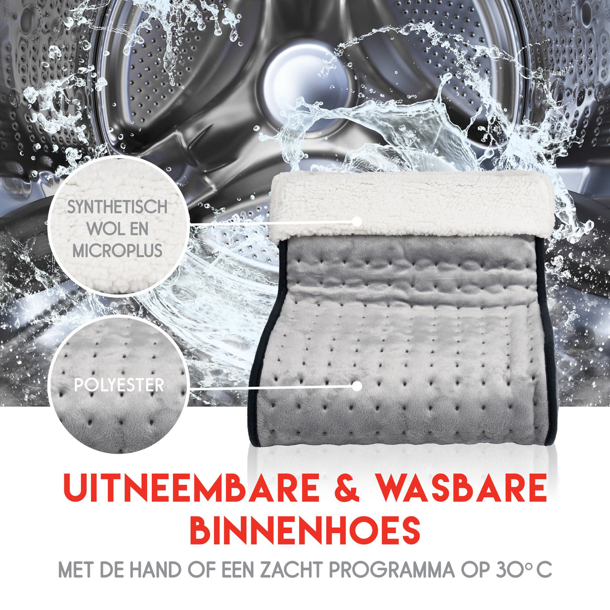 alpina Elektrische Voetenwarmer - Grijs - maximondo