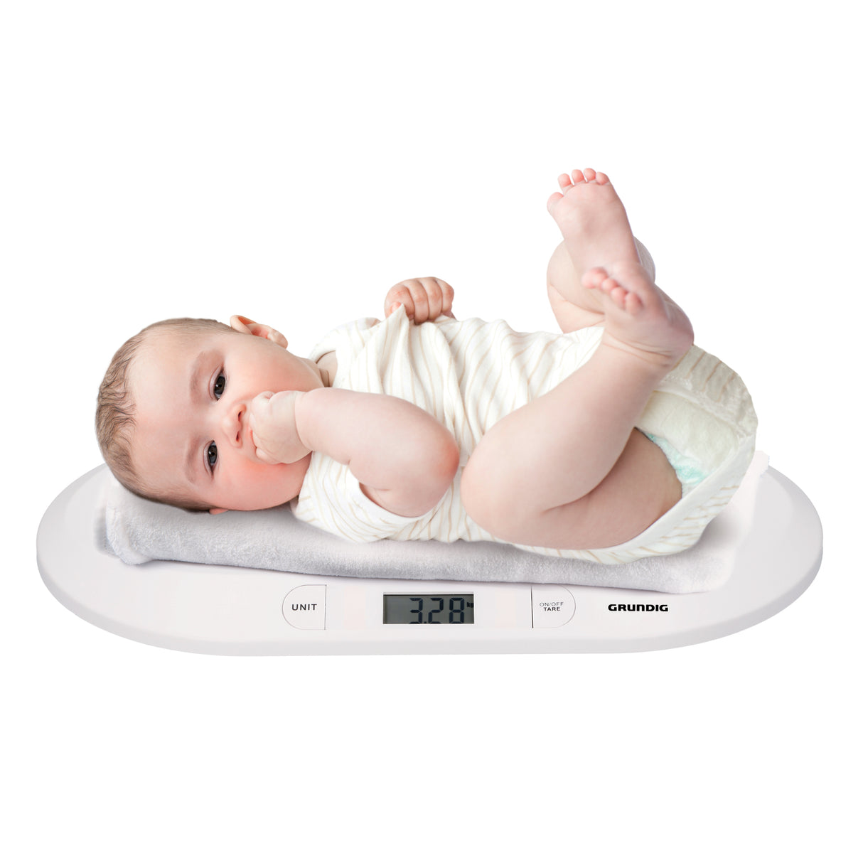 Grundig Baby Weegschaal Digitaal - Tot 20kg - LCD Display - maximondo