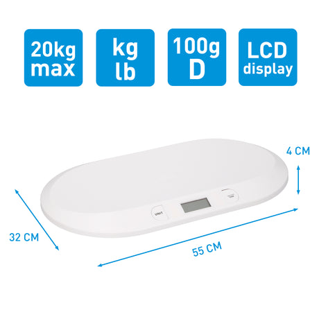 Grundig Babyweegschaal Digitaal - maximondo