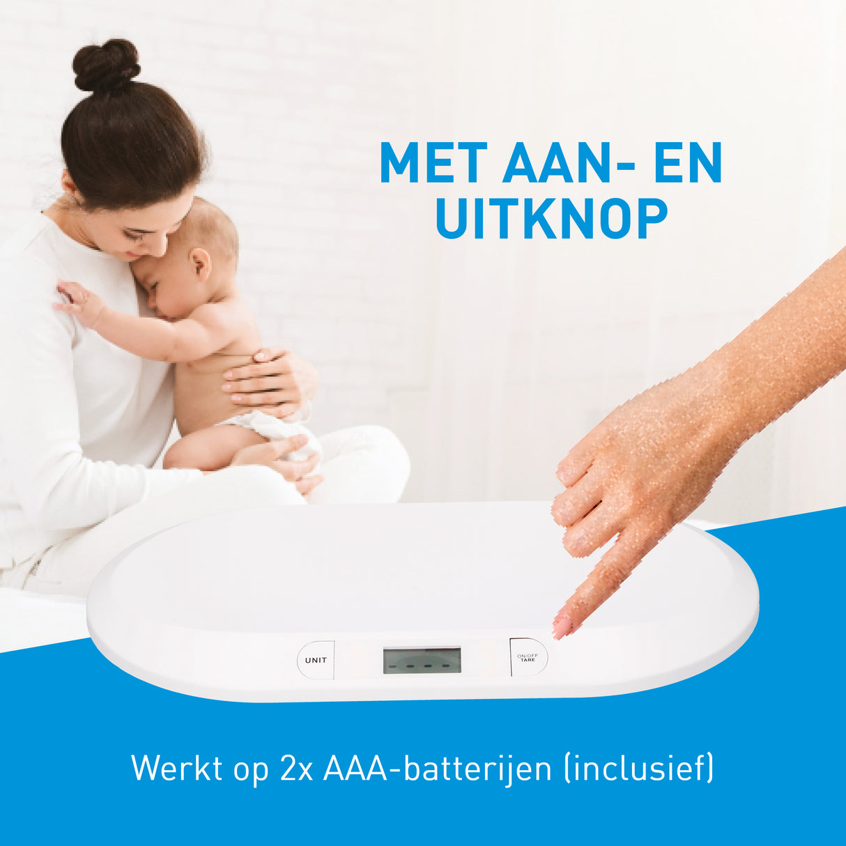Grundig Baby Weegschaal Digitaal - Tot 20kg - LCD Display - maximondo