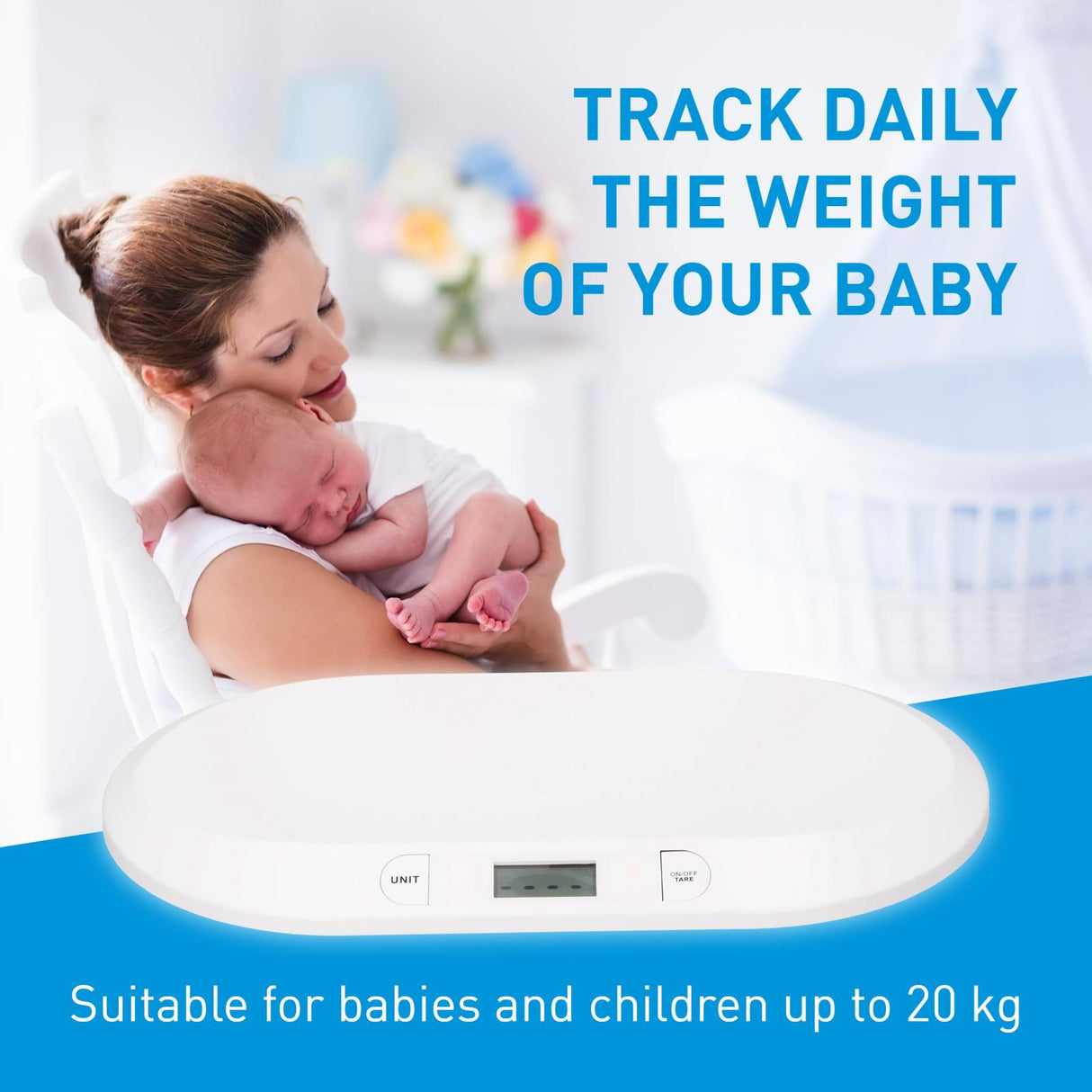 Babyweegschaal Digitaal - maximondo
