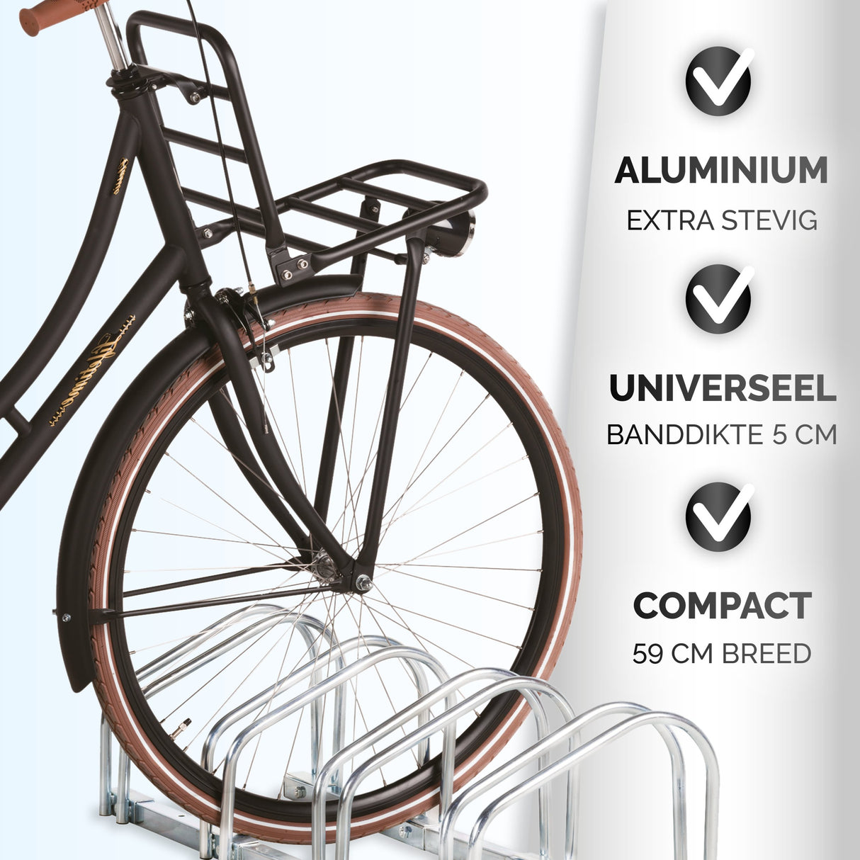 Dunlop Fietsenrek voor 4 Fietsen - maximondo
