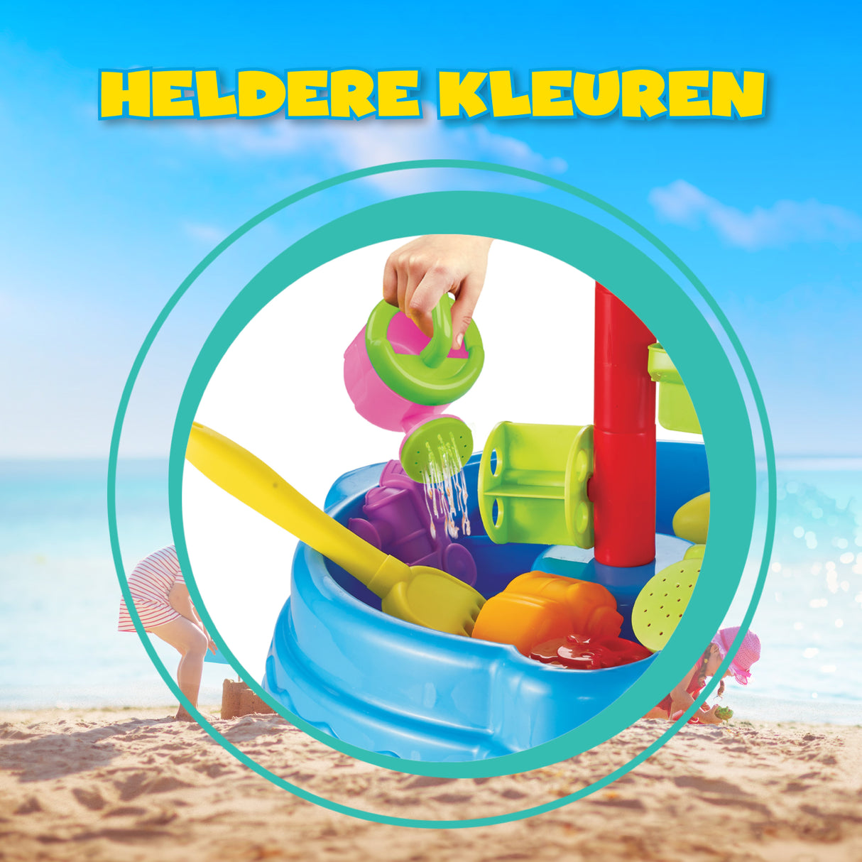 Eddy Toys zand en watertafel - maximondo