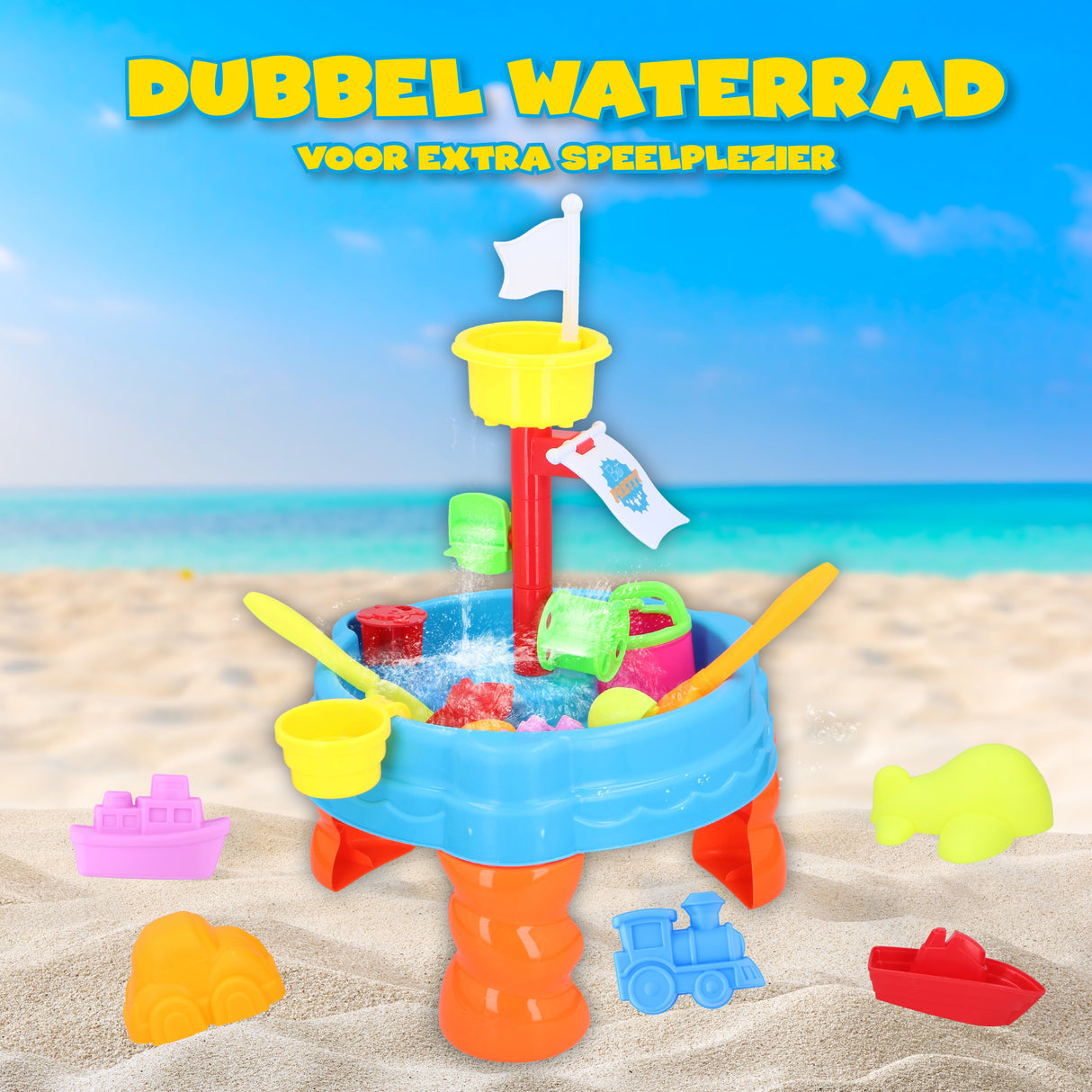 Eddy Toys zand en watertafel - maximondo