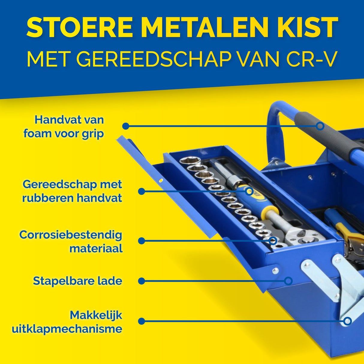 Tool set 64pcs ST - maximondo