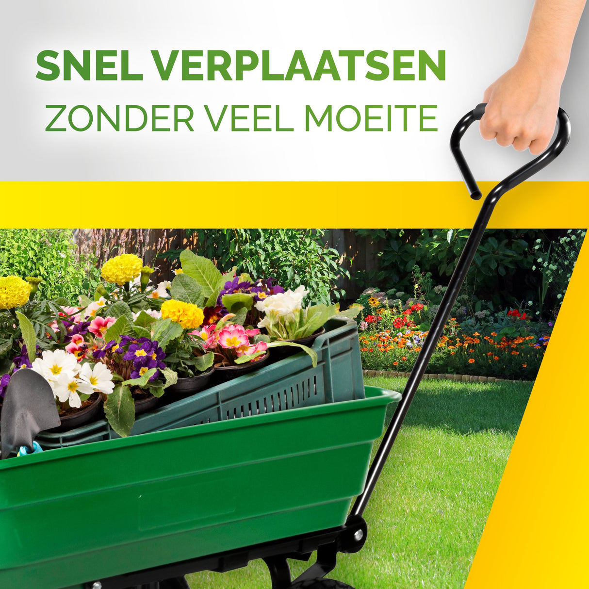 Kinzo Tuinkar 75L 200kg - maximondo