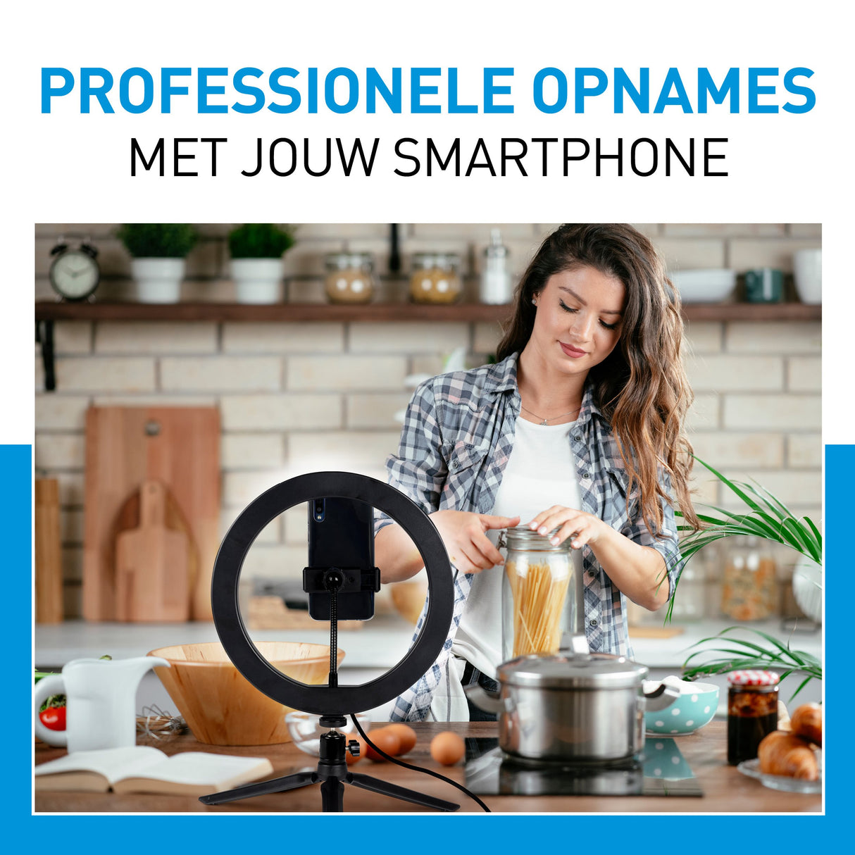 Grundig Ringlamp op Statief LED 25 cm - maximondo