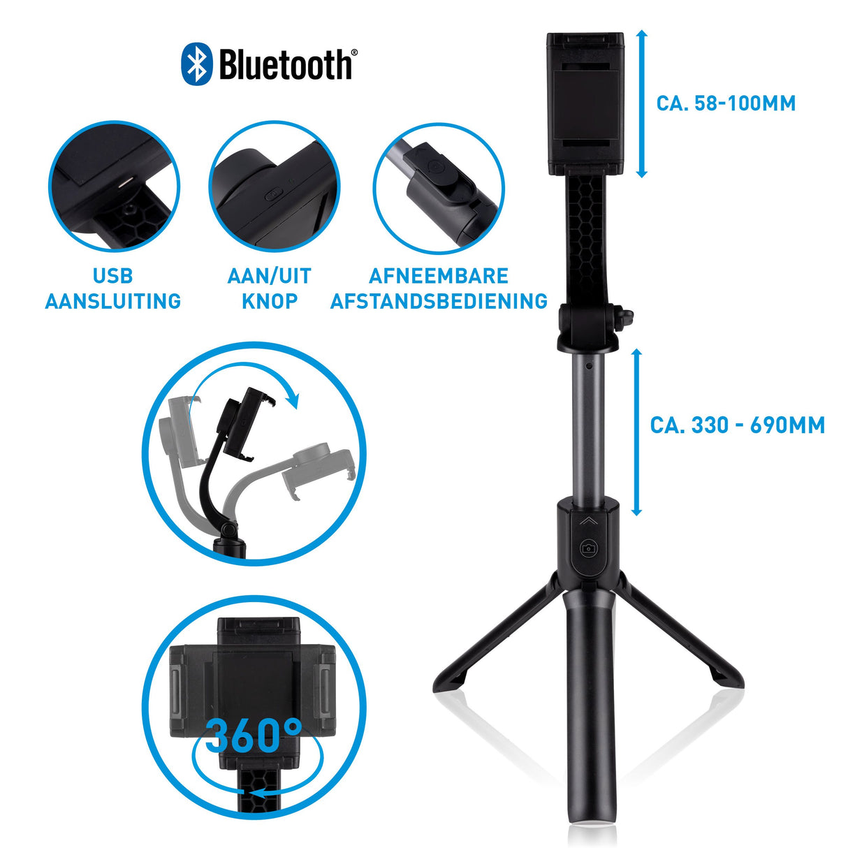 Grundig Gimbal Selfiestick