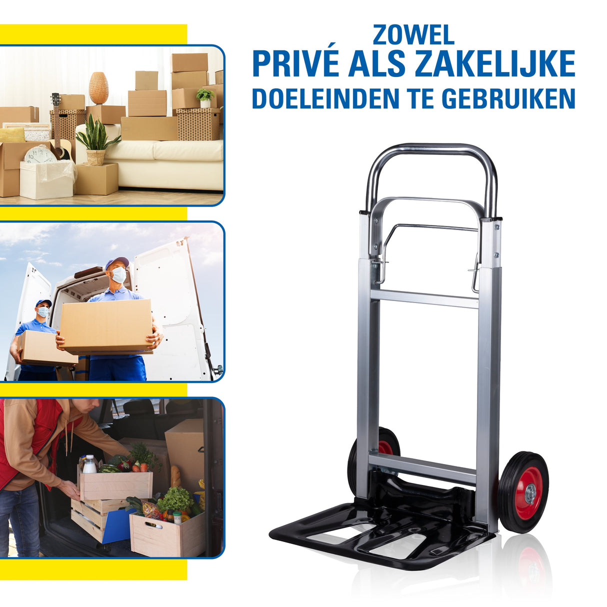 Kinzo Opvouwbare Steekwagen - maximondo