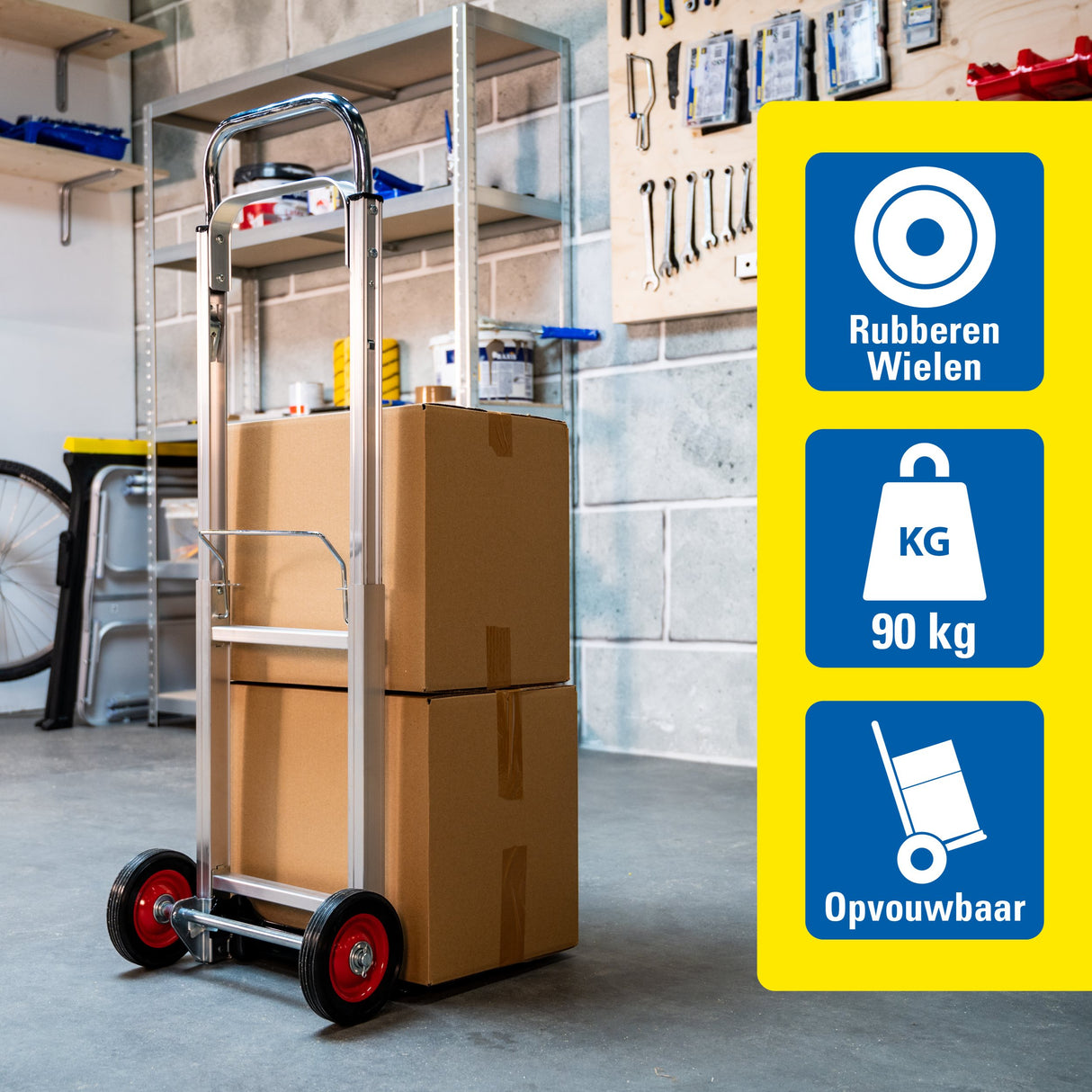 Kinzo Opvouwbare Steekwagen - maximondo