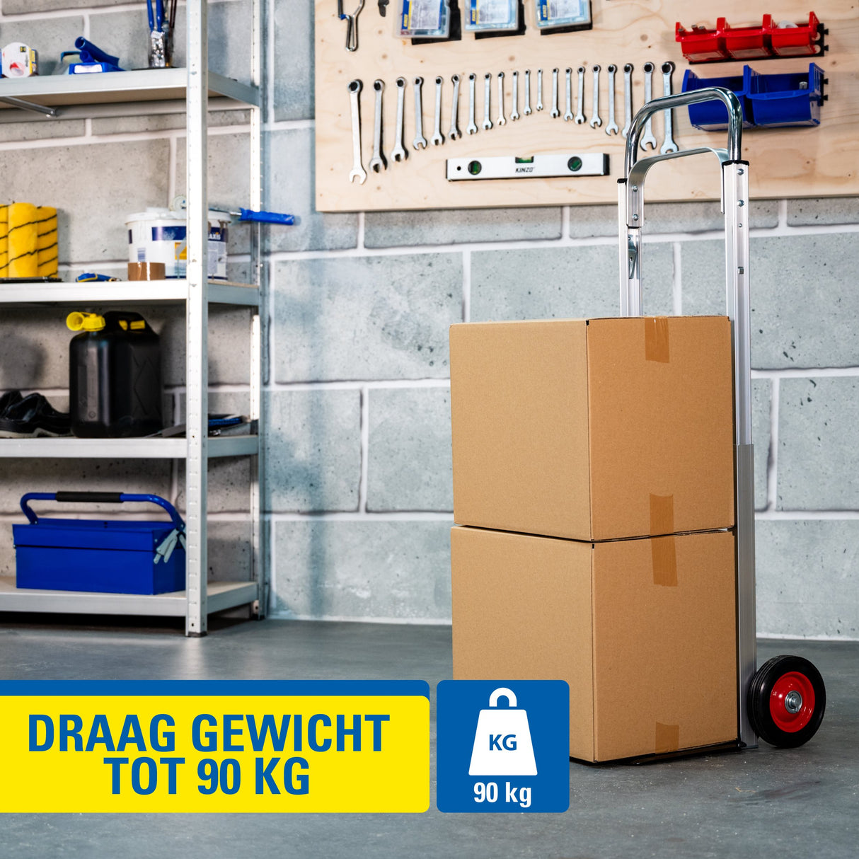 Kinzo Opvouwbare Steekwagen - maximondo