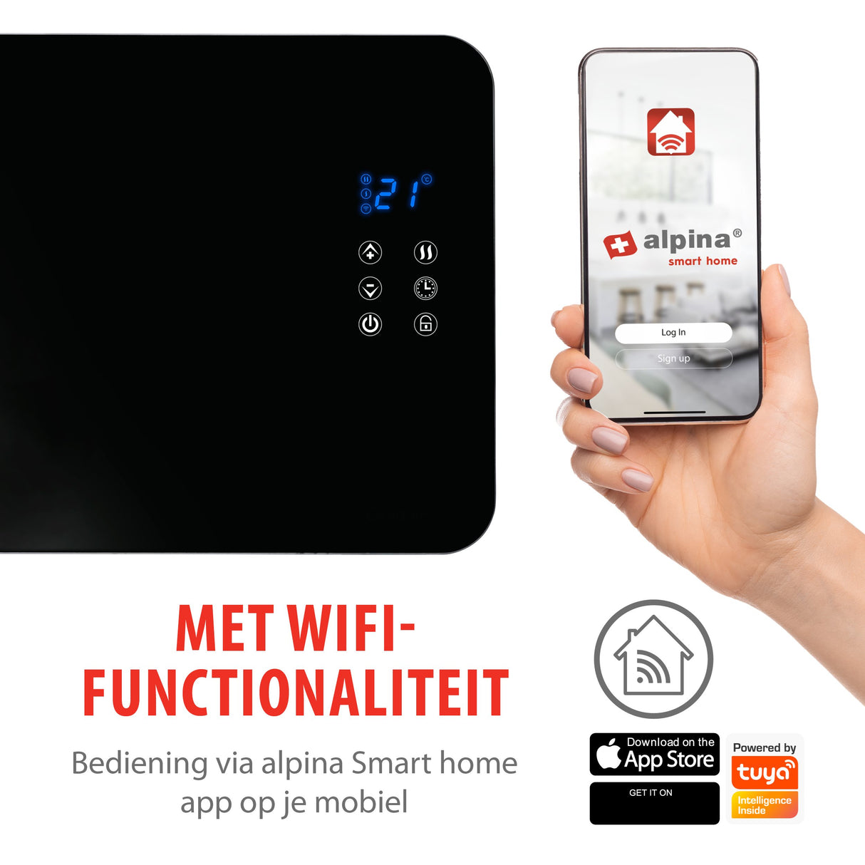 alpina Elektrische Infrarood Verwarming 2000W