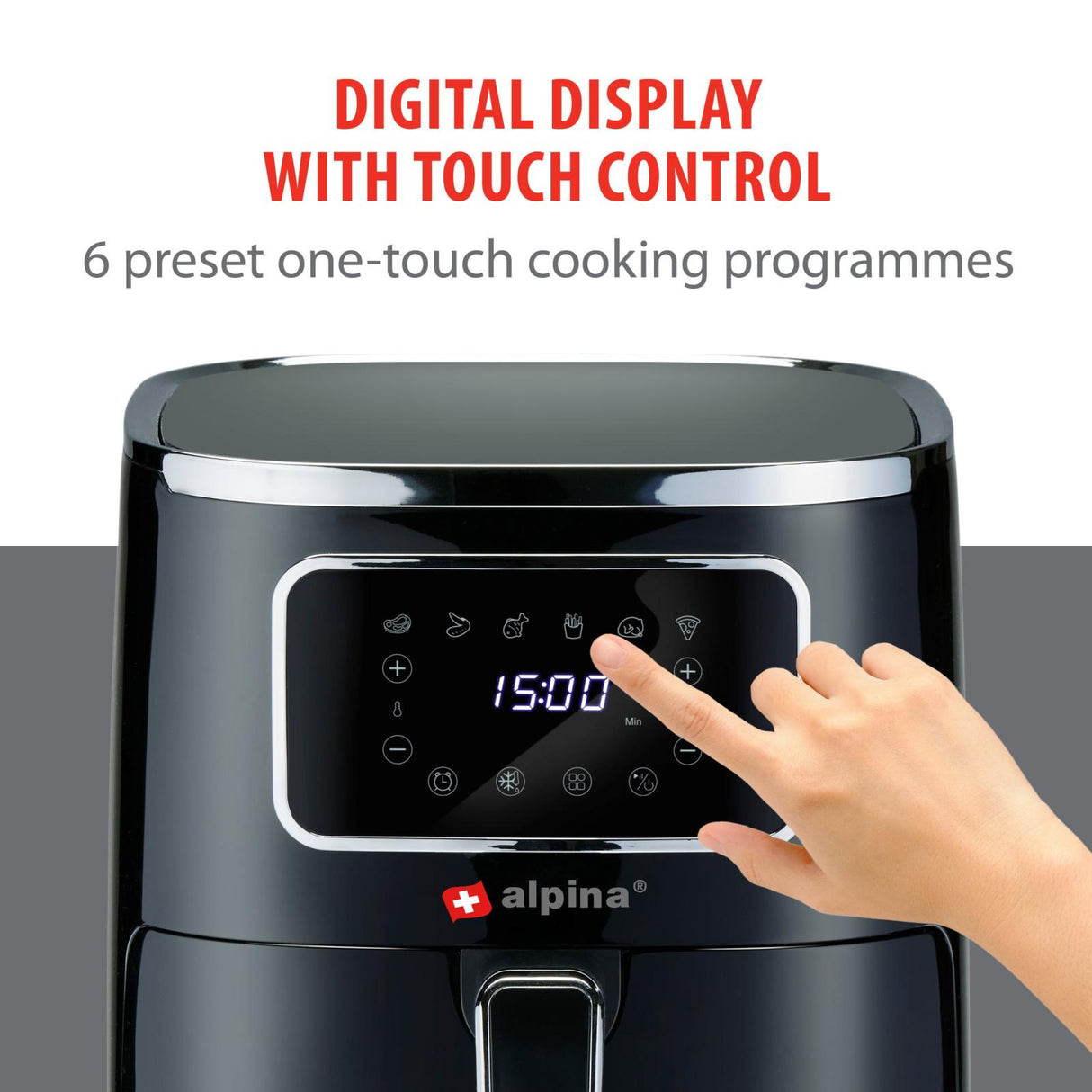 Airfryer Digitaal 4.5L - maximondo