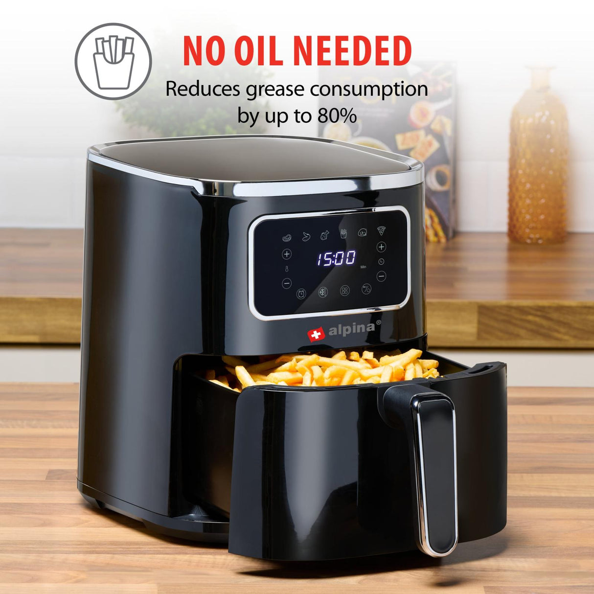 Airfryer Digitaal 4.5L - maximondo