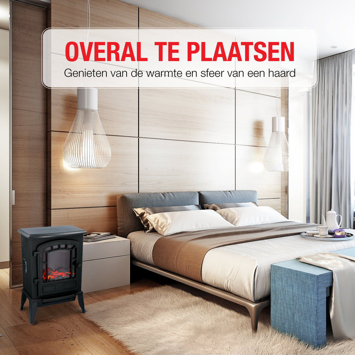 Classic Fire Sfeerhaard Elektrisch Torino 2000W - maximondo