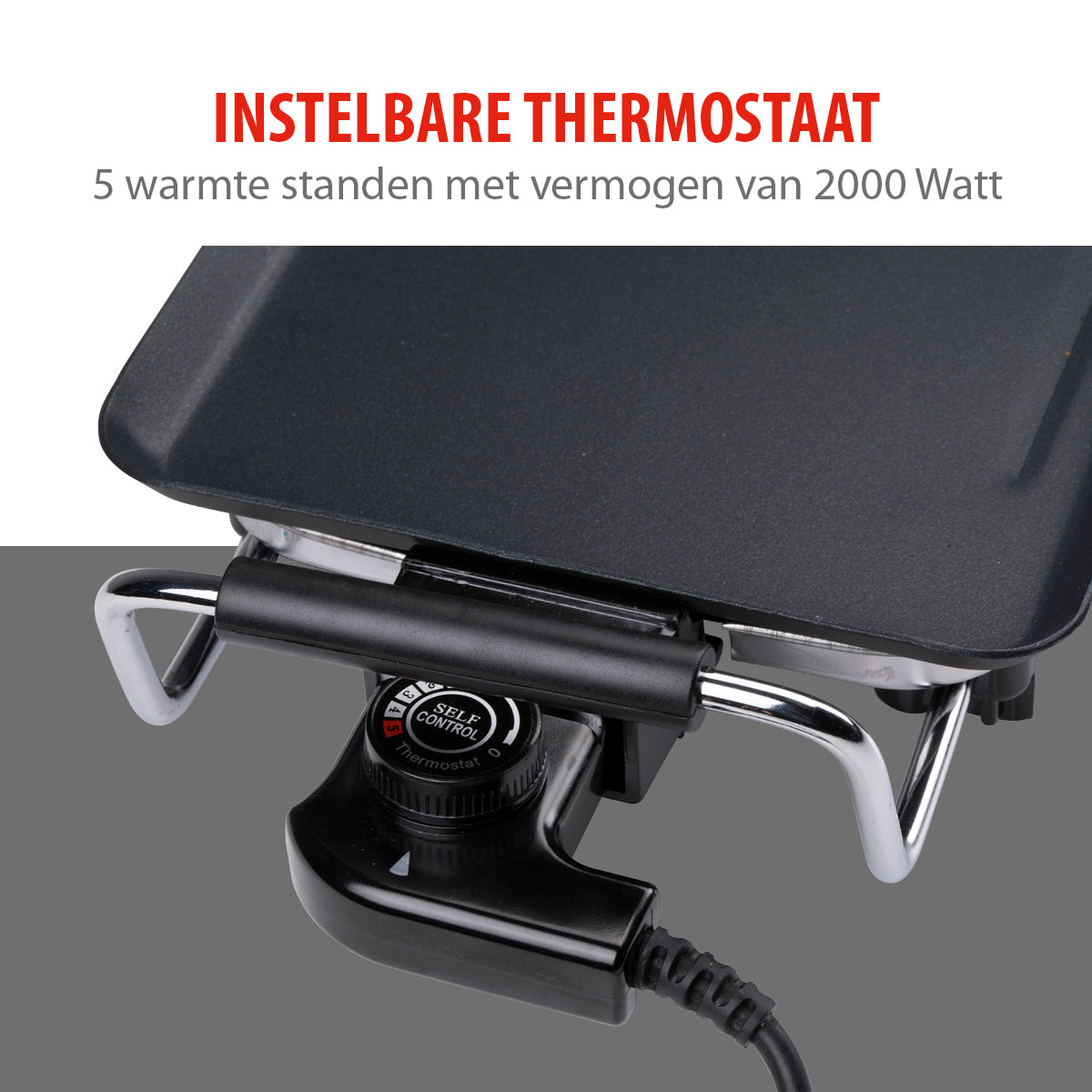 alpina Bakplaat Teppanyaki, Zwart - maximondo