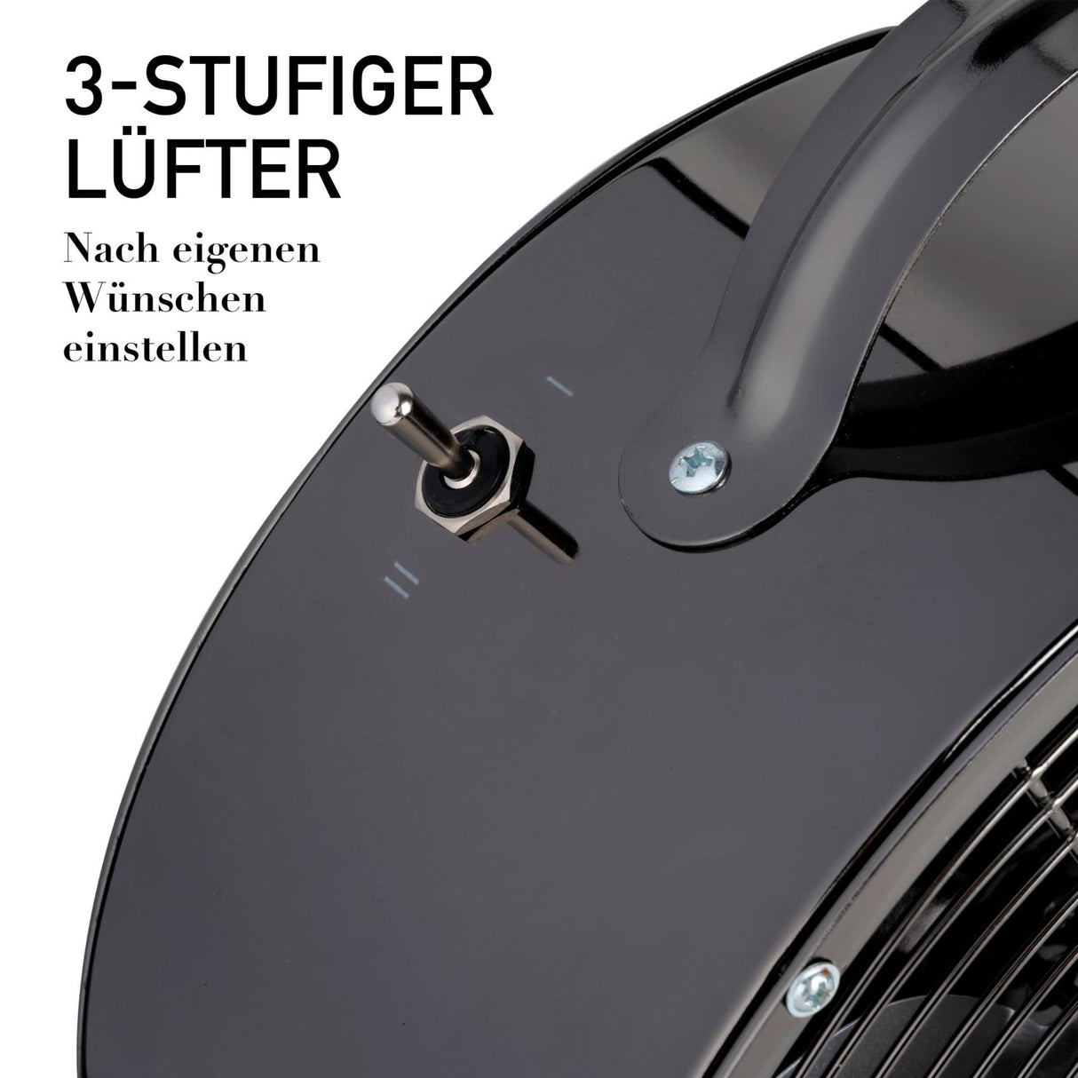 Lifetime Air Tafelventilator Zwart - maximondo
