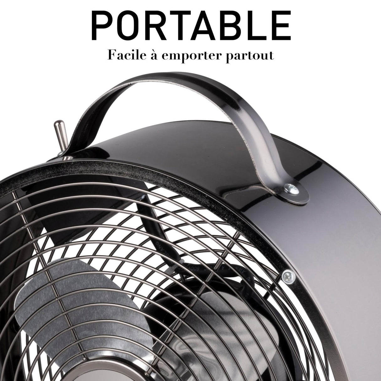 Lifetime Air Tafelventilator Zwart - maximondo