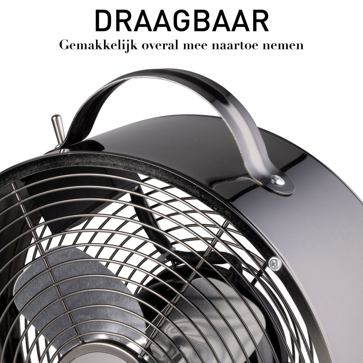 Lifetime Air Tafelventilator Zwart - maximondo