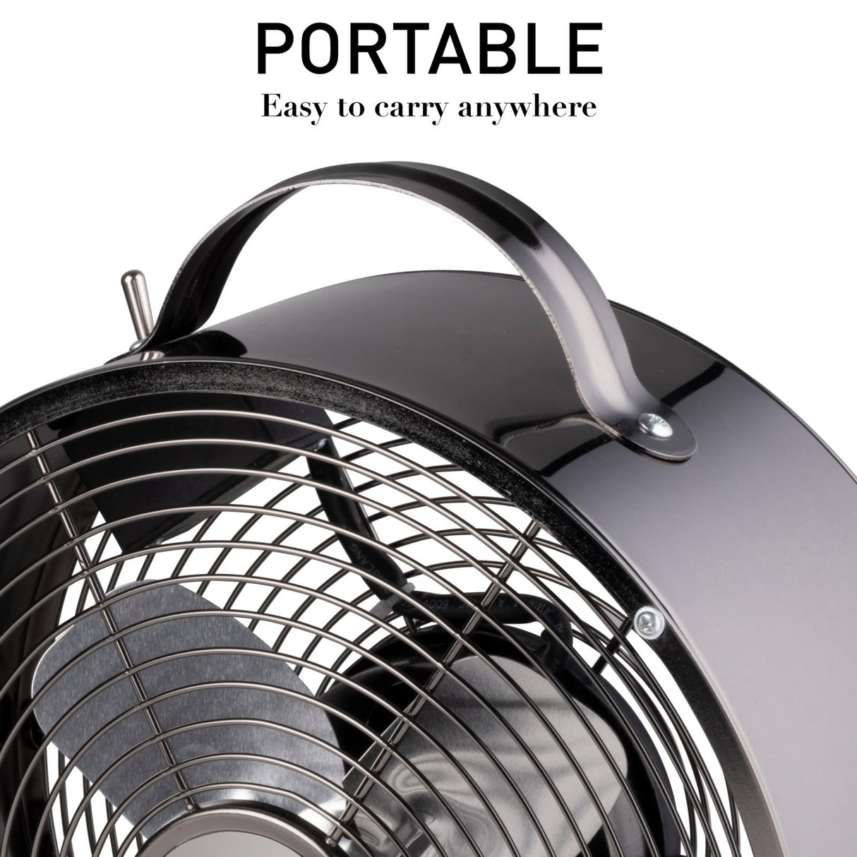 Lifetime Air Tafelventilator Zwart - maximondo