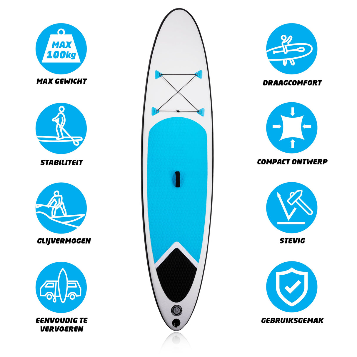 Eddy Toys SUP Board Opblaasbaar - maximondo