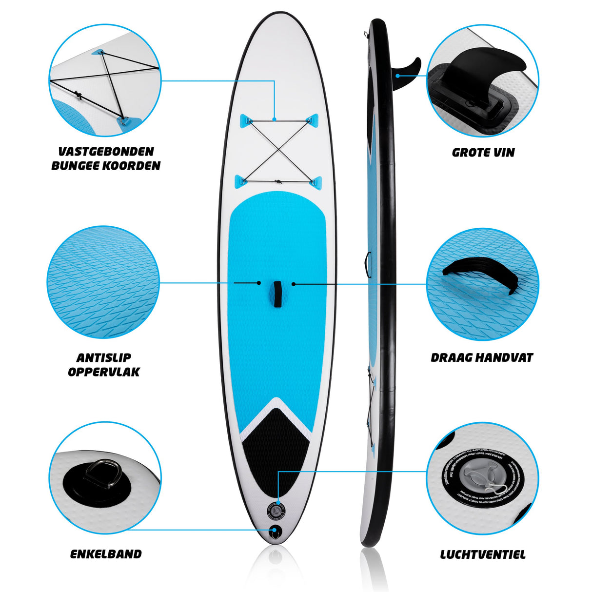 Eddy Toys SUP Board Opblaasbaar - maximondo