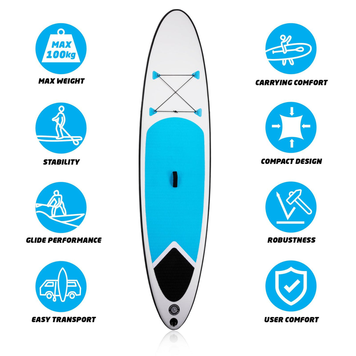Eddy Toys SUP Board Opblaasbaar - maximondo