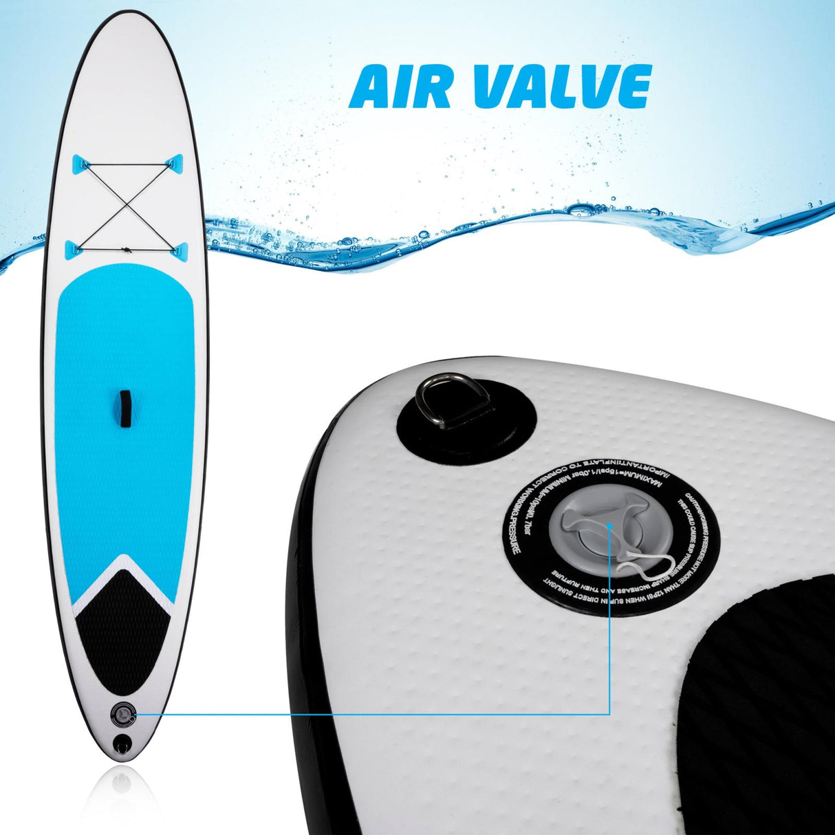 Eddy Toys SUP Board Opblaasbaar - maximondo
