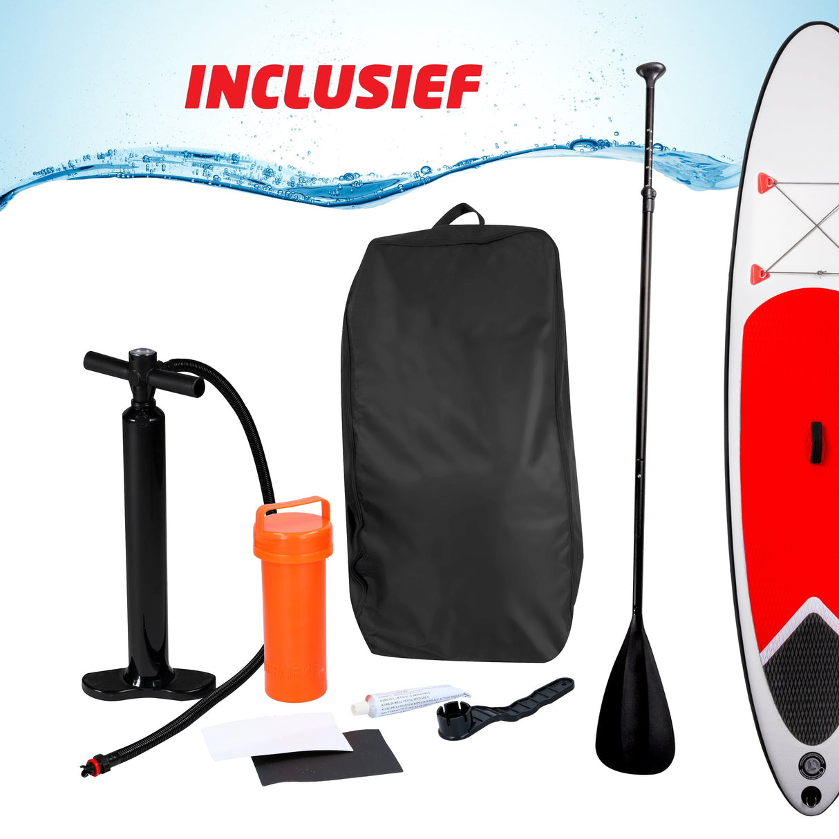 SUP Board Opblaasbaar Compleet Set - maximondo