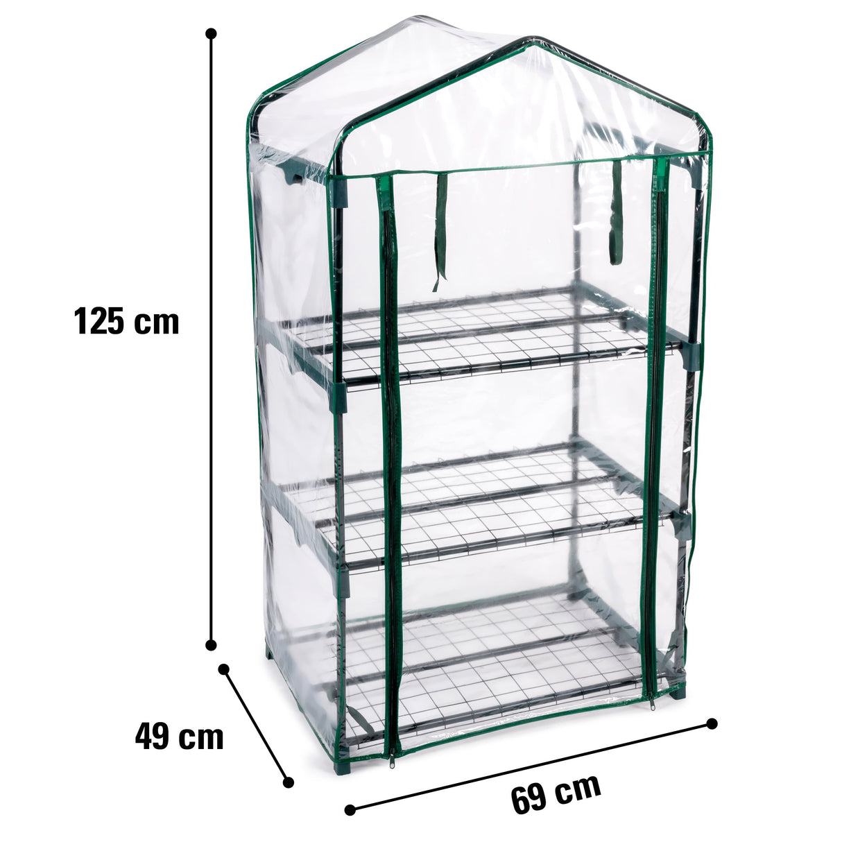 Kinzo Plastic broeikas 3 verdiepingen - maximondo