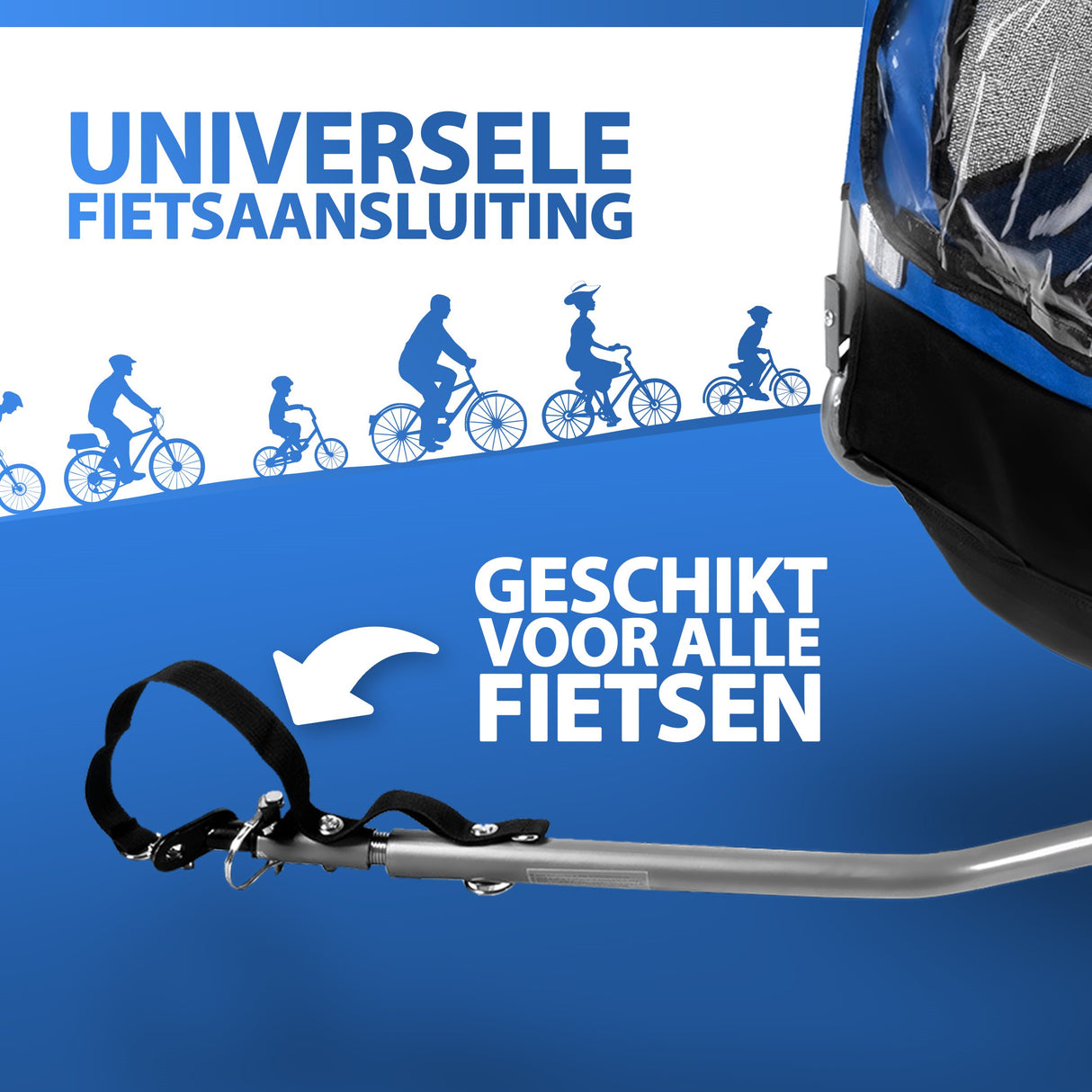 Bicycle Gear Hondenfietskar Opvouwbaar - maximondo