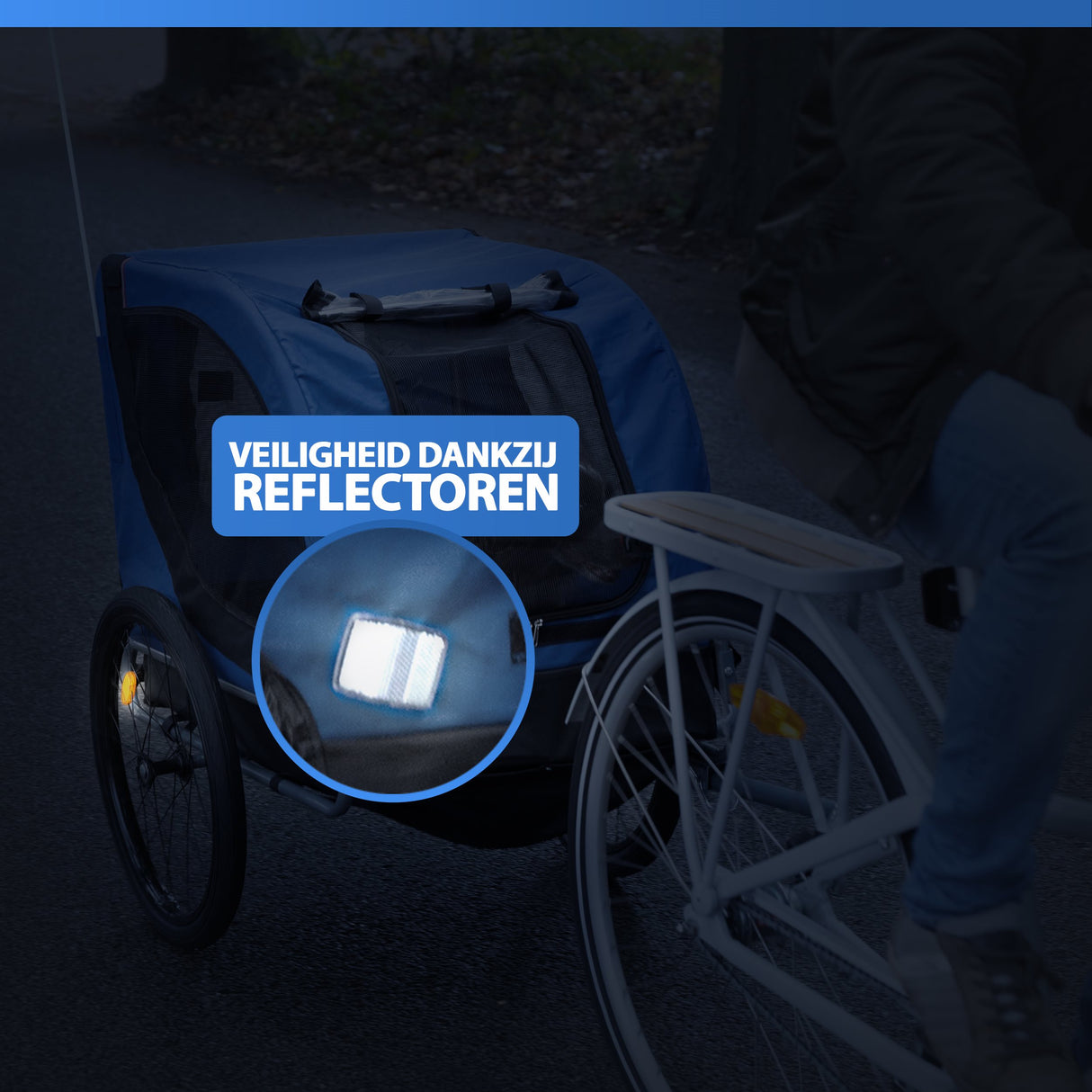 Bicycle Gear Hondenfietskar Opvouwbaar - maximondo