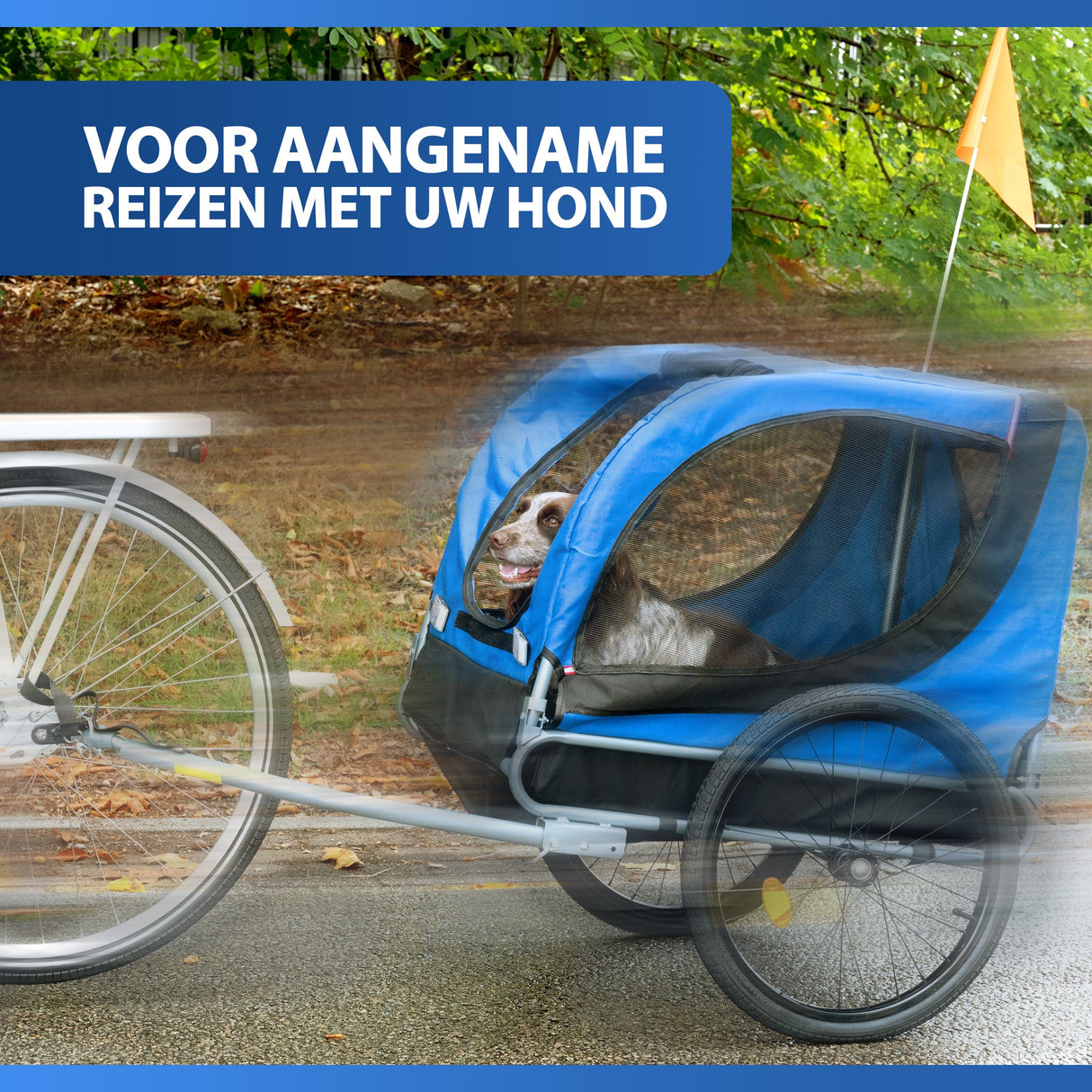 Bicycle Gear Hondenfietskar Opvouwbaar - maximondo