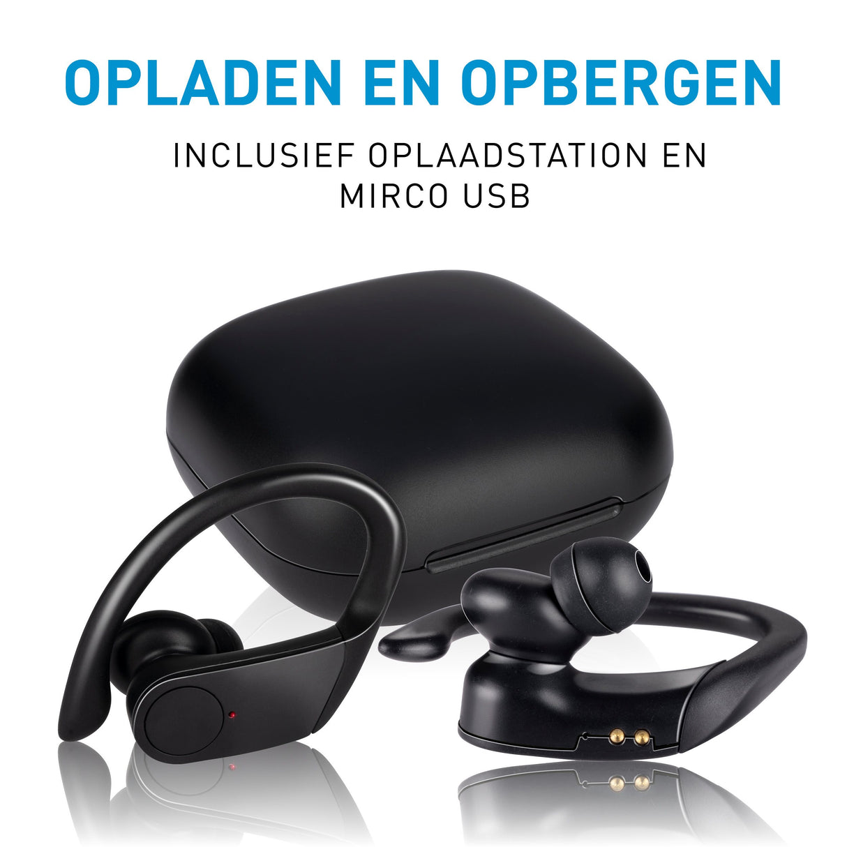Grundig True Wireless Sports Earphones – Draadloze Oordopjes - maximondo