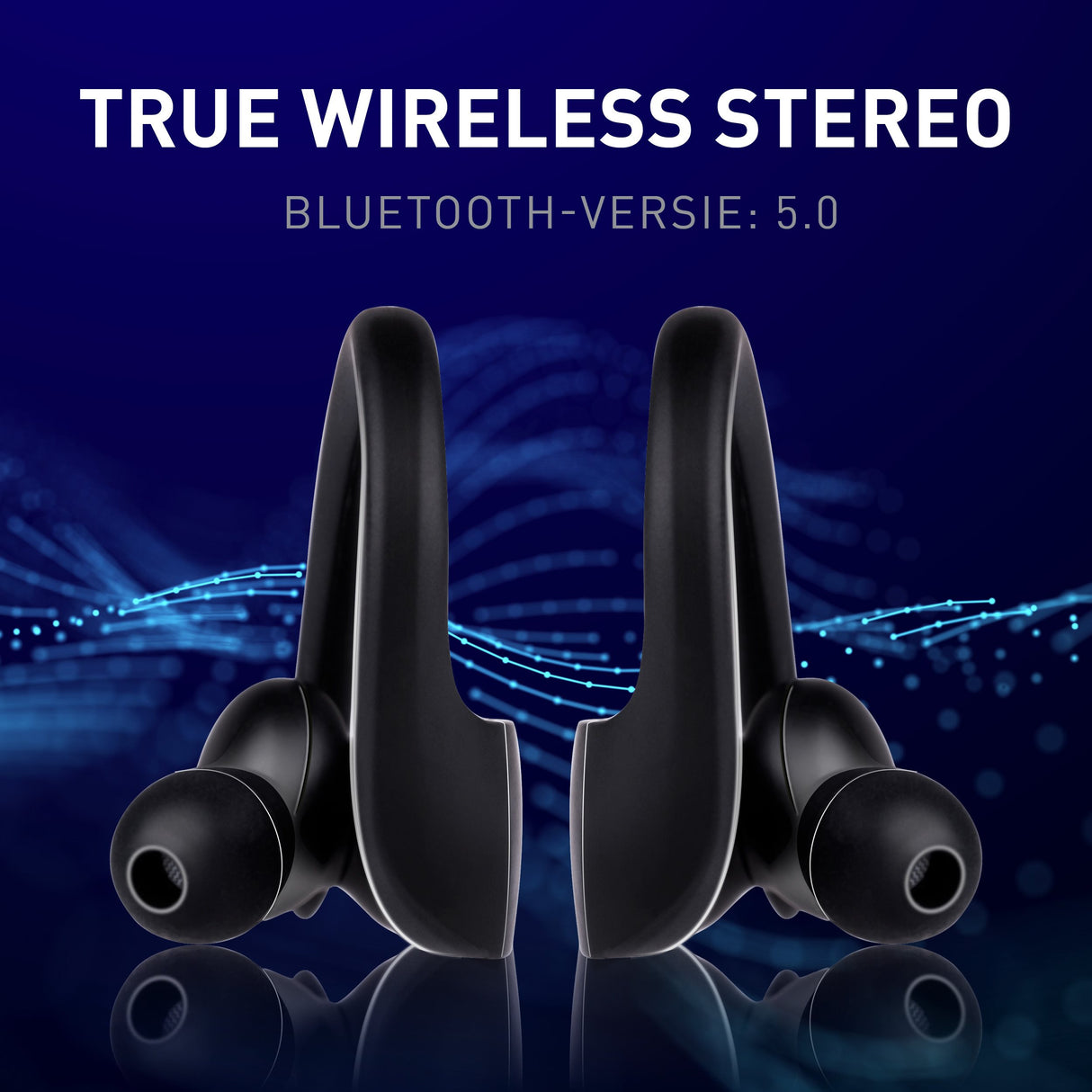 Grundig True Wireless Sports Earphones – Draadloze Oordopjes - maximondo