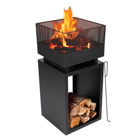BBQ Collection Vuurkorf 39x39x85 cm - maximondo