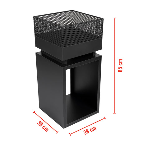 BBQ Collection Vuurkorf 39x39x85 cm - maximondo