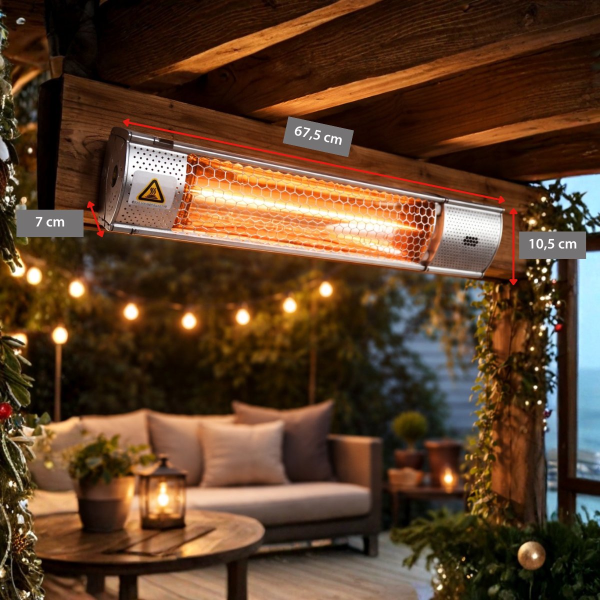 alpina Terrasverwarmer 2000W - maximondo