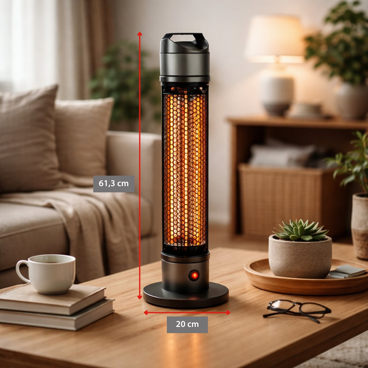 alpina Infrarood Heater 800W - maximondo