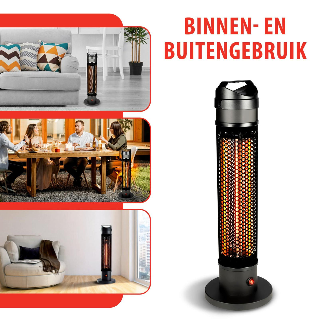 Heater Infrarood 800W - maximondo