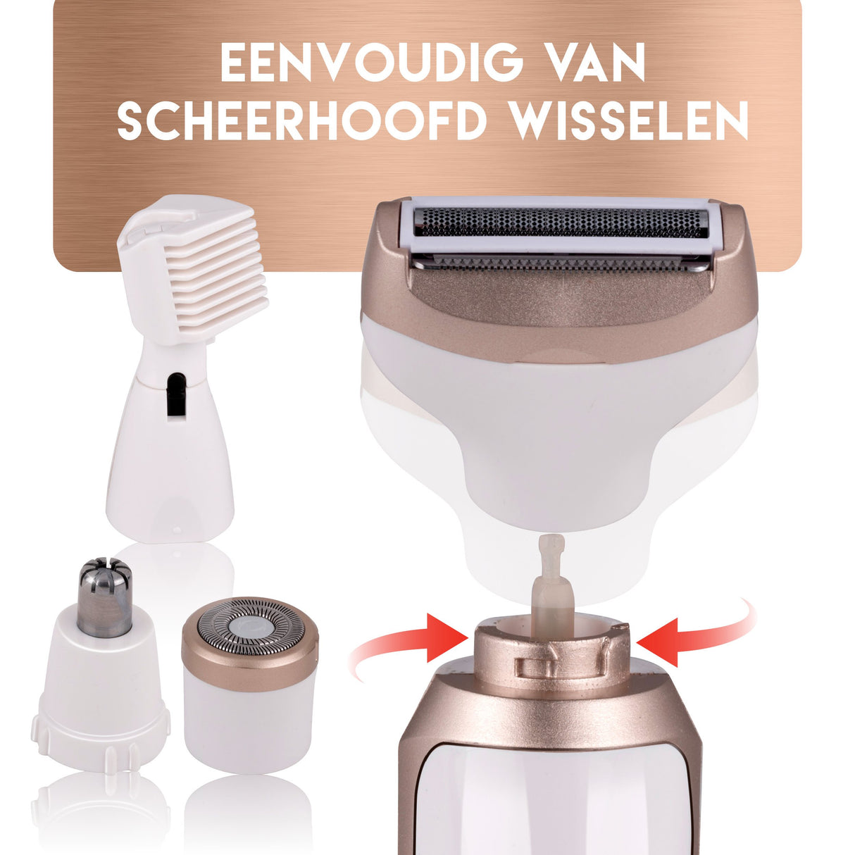 alpina Ladyshave 4in-1 Vrouwen - maximondo