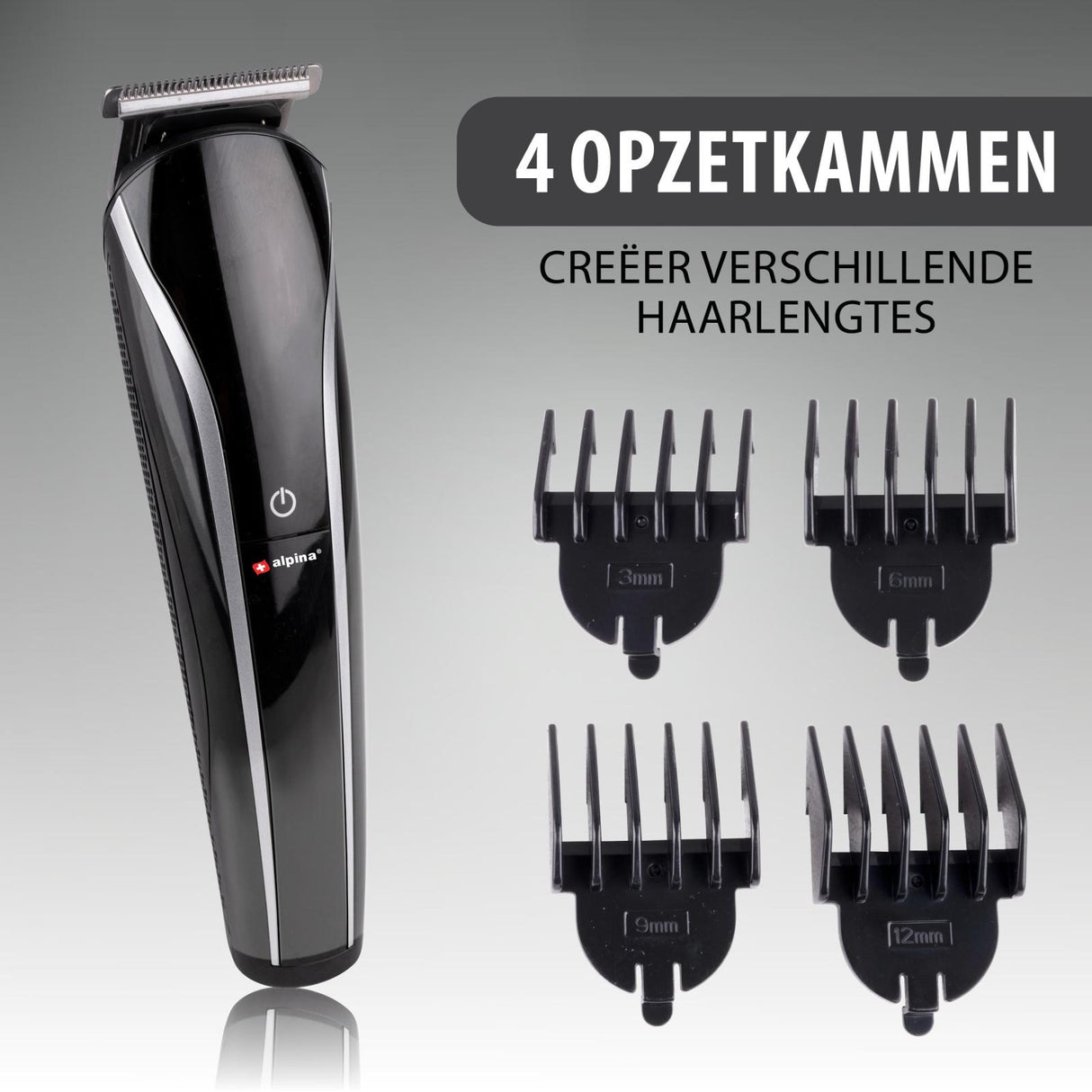 Tondeuseset Gezicht en Body 3 Watt - maximondo