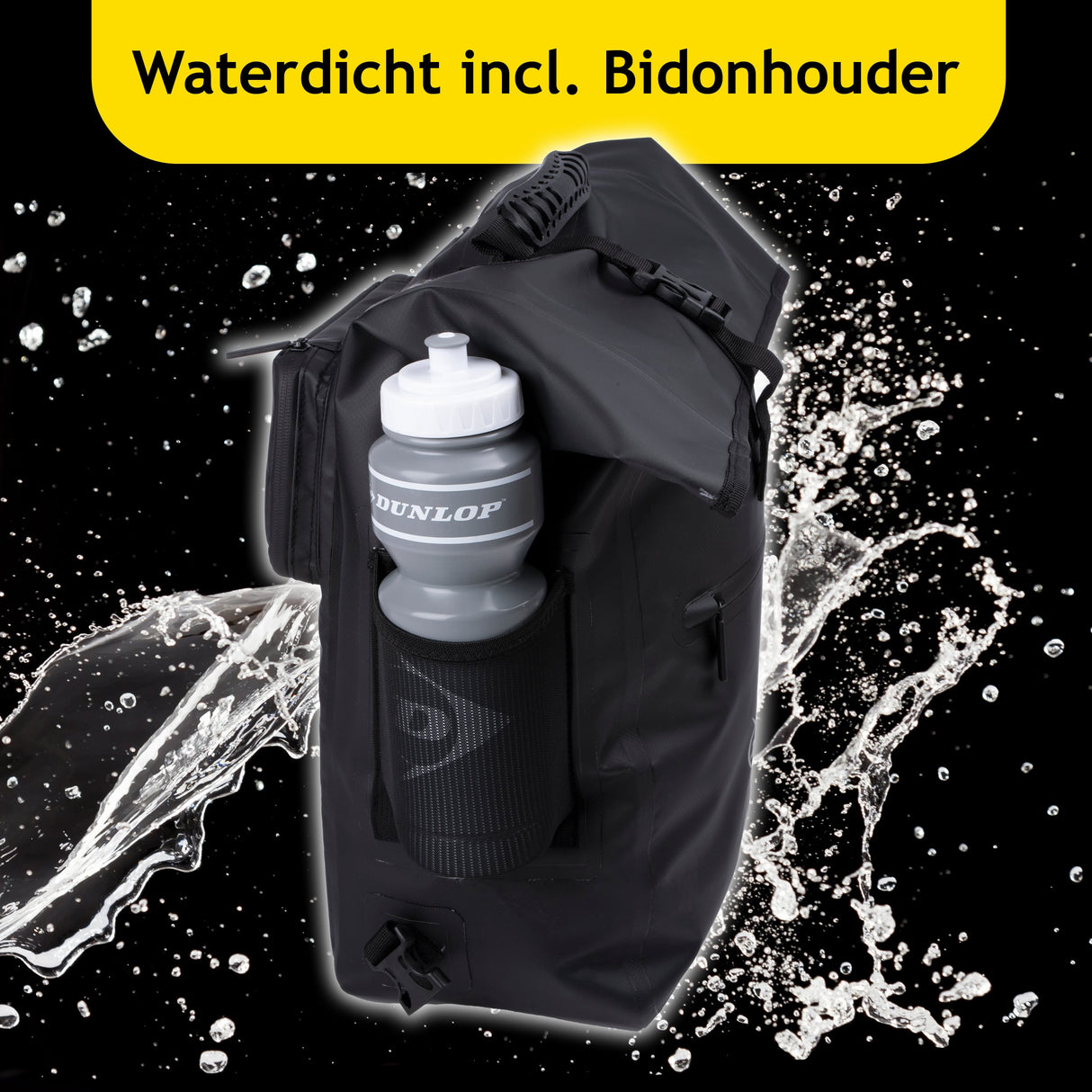 Dunlop 4-in-1 Fietsrugzak Waterdicht 25L - maximondo