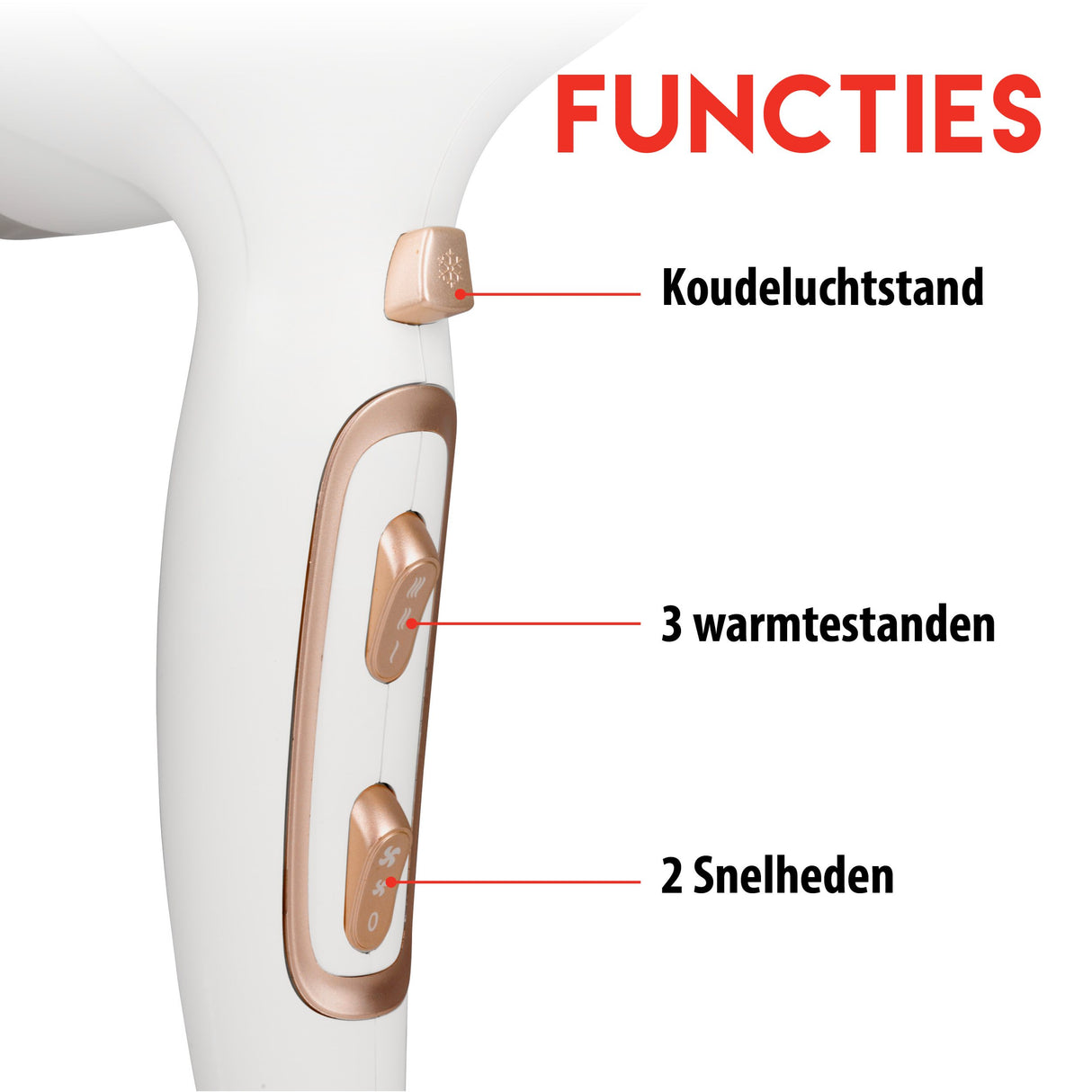 alpina Föhn 1900-2300W - Haardroger - maximondo